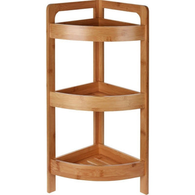 Excellent houseware badkamerrek 3 etages 61x23 cm bamboe