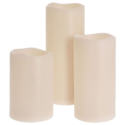 Ambiance 3-delige led-kaarsenset met afstandbediening