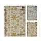 Excellent houseware goud zilver kerst tafelkleed 130x180 cm