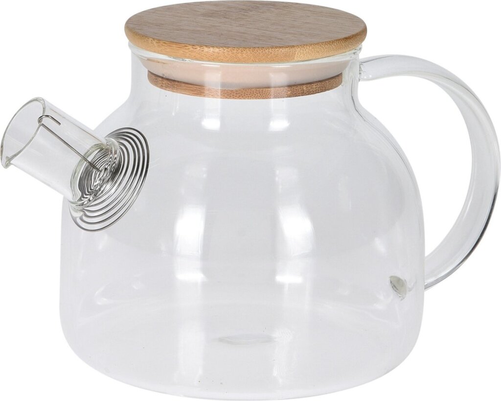 Excellent Houseware Glazen theepot 800 ml met Filter Theepotten theekannen van Glas