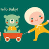 Bora hello baby-toys ansichtkaart