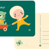 Bora hello baby-toys ansichtkaart