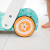 Studio circus houten loopwagen + houten blokken