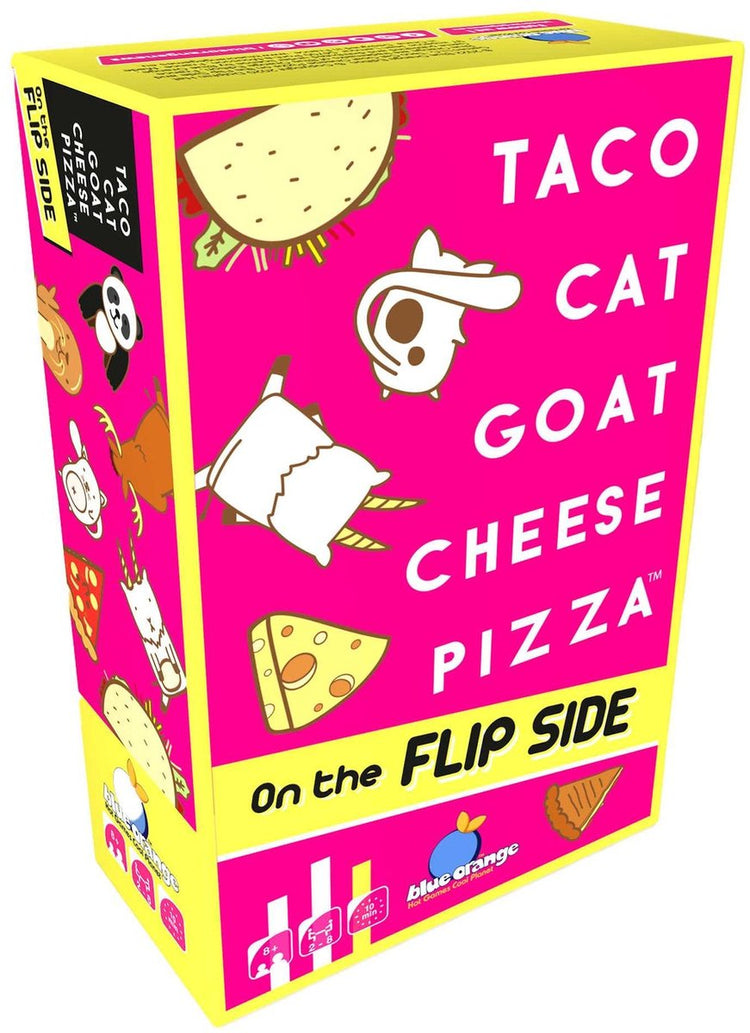 Geronimo games taco back goat cheese pizza - kaartspel - - blue orange - vanaf 8 jaar oud