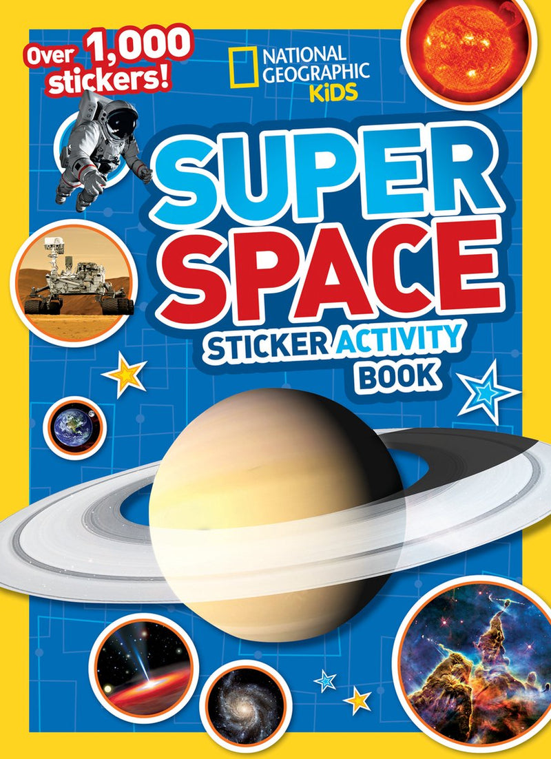 National geographic kids super space sticker activity book
