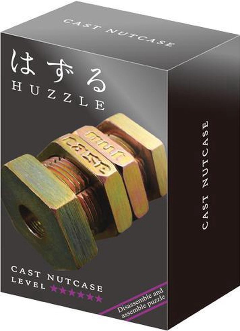 Eureka iq-puzzel - nutcase - metaal - niveau 6