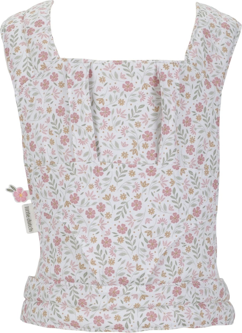 Little dutch poppendraagzak soft flowers