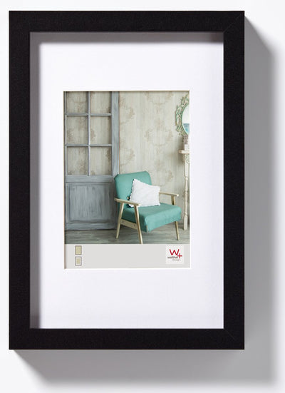 Walther stockholm - mdf houten lijst - fotoformaat 30x40 cm - zwart