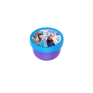 Mepal fruitbox campus - 300 ml - inclusief fruitvorkje - sluit goed af - snackdoosje - frozen friends