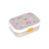 Mepal lunchbox campus - 750 ml - broodtrommel met vakjes voor kinderen - geschikt voor 4 boterhammen - sunshine rainbow - afbeelding 1