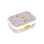 Mepal lunchbox campus - 750 ml - broodtrommel met vakjes voor kinderen - geschikt voor 4 boterhammen - sunshine rainbow - afbeelding 1