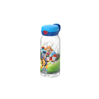 Mepal drinkfles met flipdop campus - 600 ml - waterfles kinderen - lekdicht - hygiënische deksel - paw patrol pups