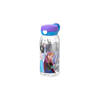 Mepal drinkfles met flipdop campus - 600 ml - waterfles kinderen - lekdicht - hygiënische deksel - frozen friends