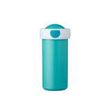 Mepal schoolbeker turquoise 300ml | 2 stuks - afbeelding 1