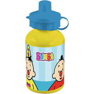 Bumba drinkfles 400 ml blauw geel