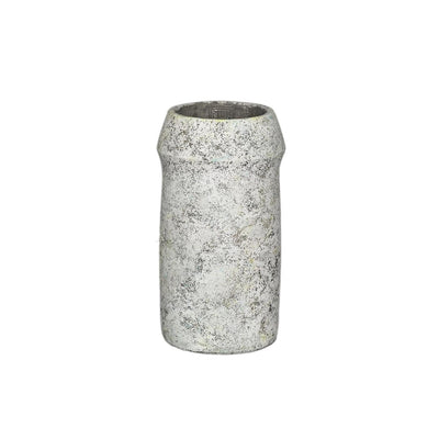 Ptmd bloempot nimma cement grijs 16x16x30cm