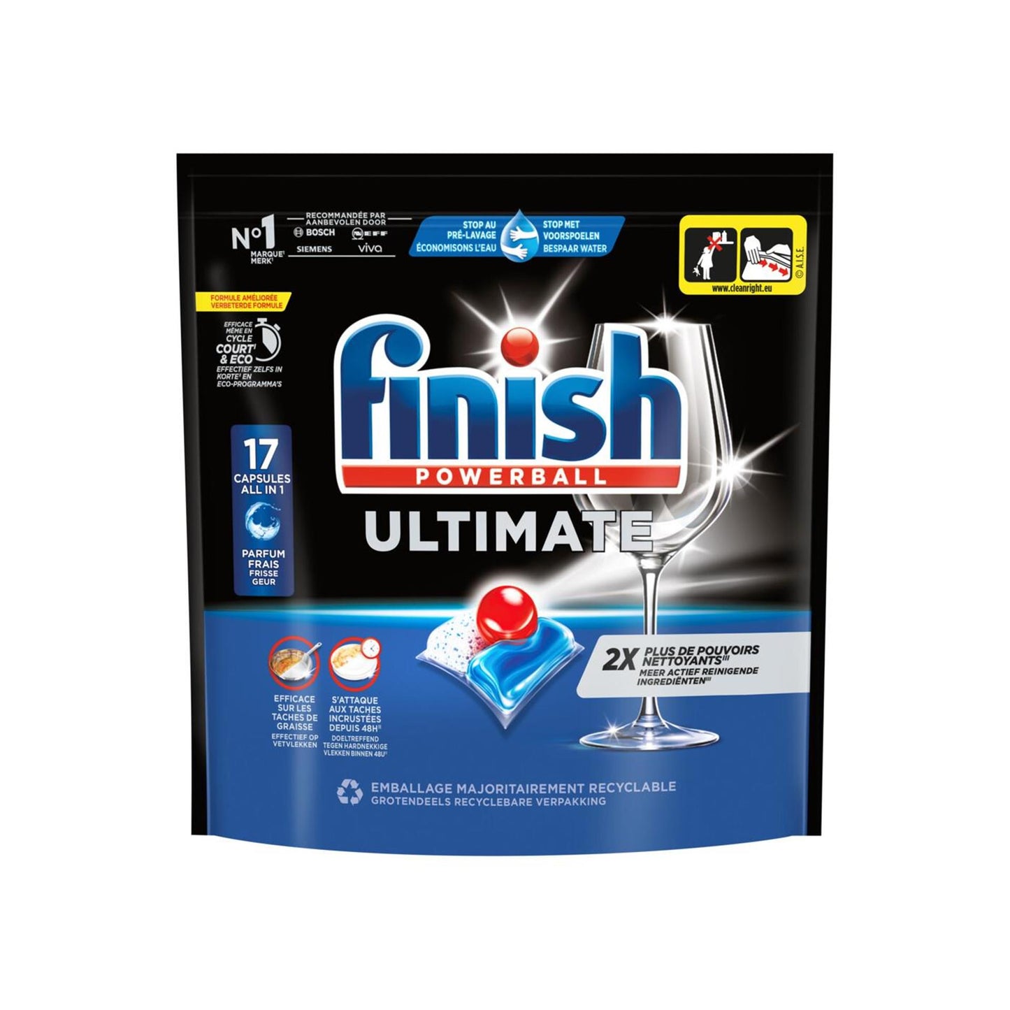Finish ultimate vaatwastabletten 16pcs