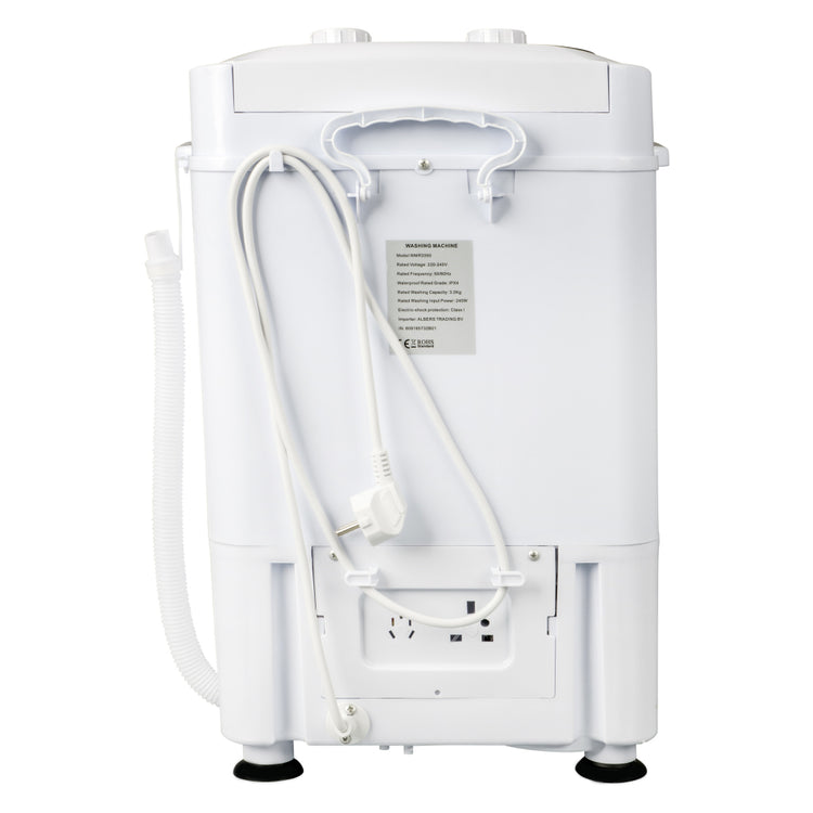 Salora wmr3350 compacte wasmachine wit zwart
