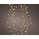 Overige merken led snoer 100 leds 120 cm warm wit licht zilver