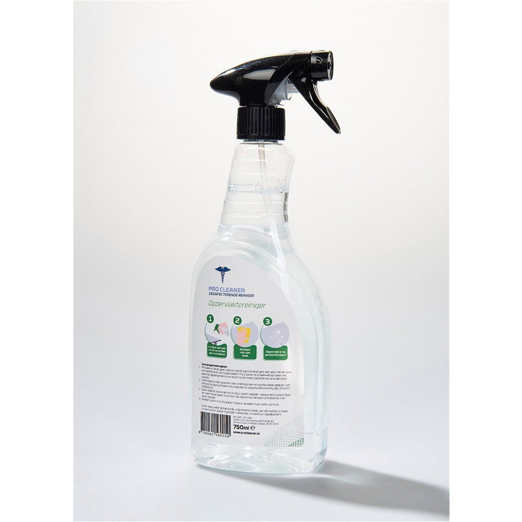 Pro cleaner desinfecterende oppervlaktereiniger 750 ml doos 10 stuks