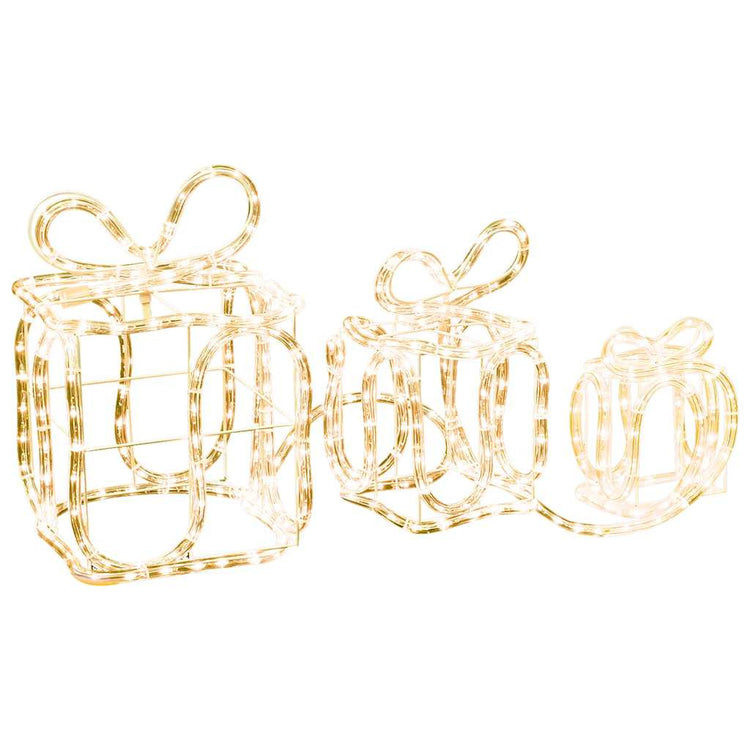Vidaxl kerstverlichting voor binnen en buiten cadeaudozen 180 led's