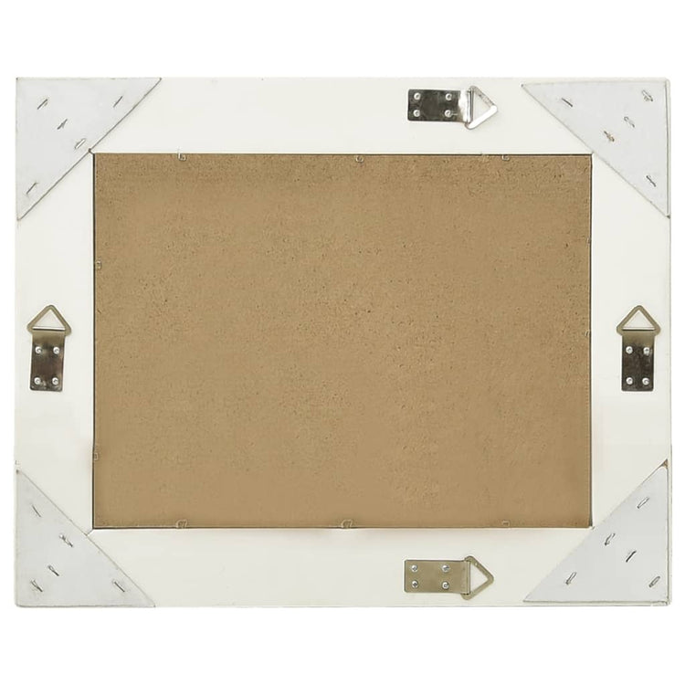 Vidaxl wandspiegel barok stijl 50x40 cm wit