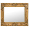 Vidaxl wandspiegel barok stijl 50x40 cm goudkleurig