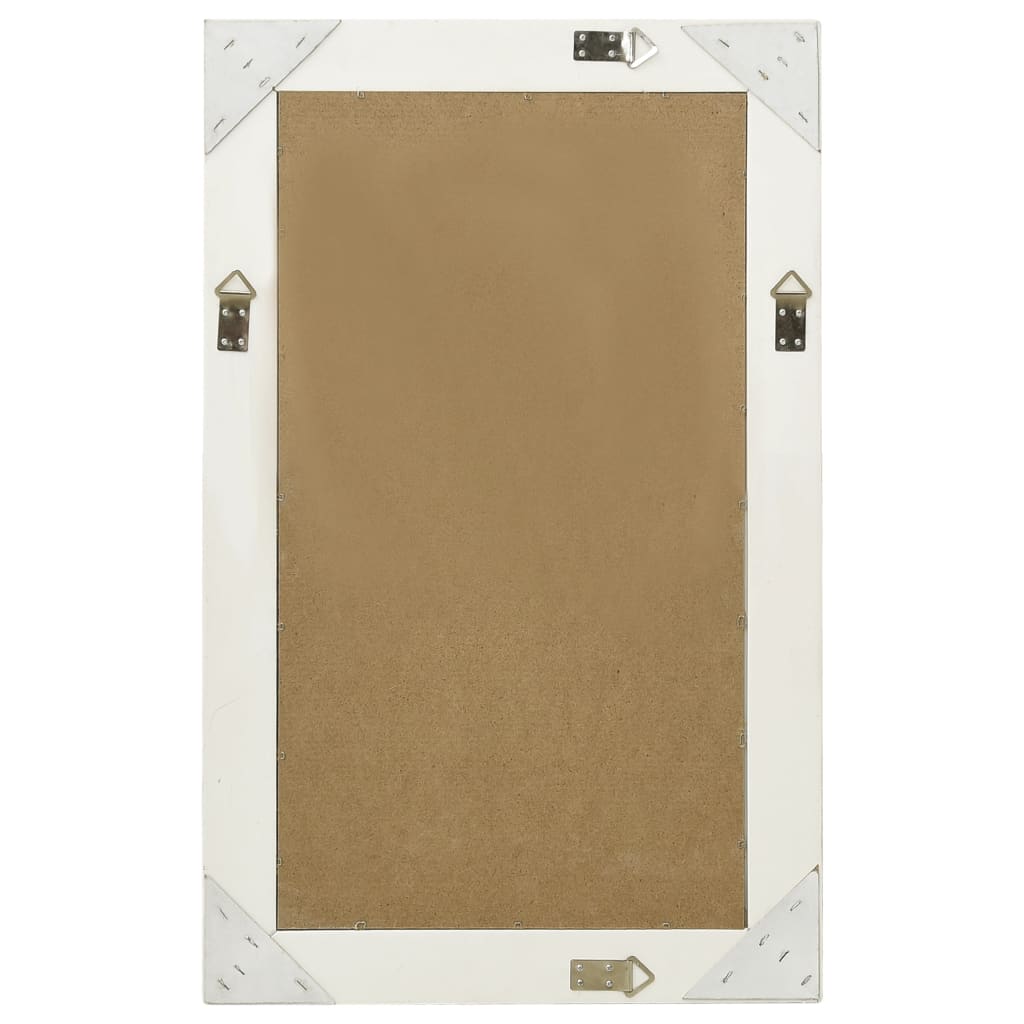 Vidaxl wandspiegel barok stijl 50x80 cm wit