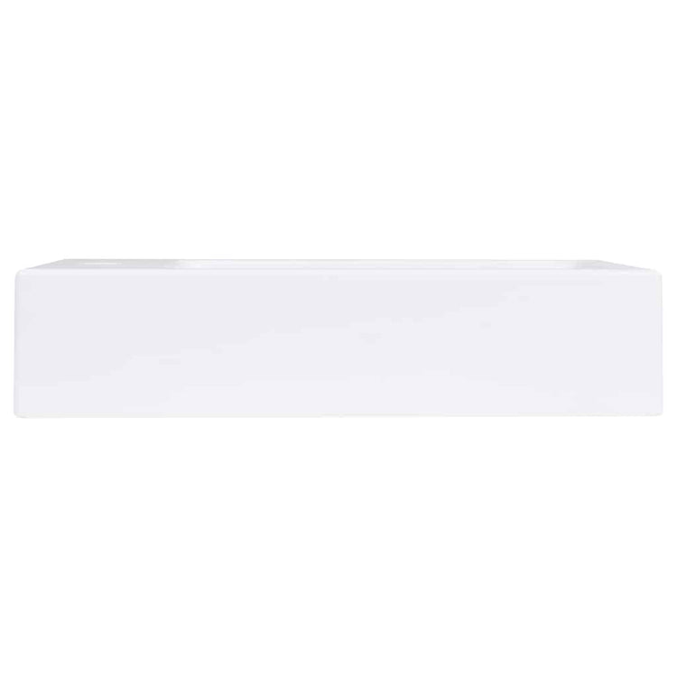 Vidaxl wastafel 400x220x90 mm smc wit
