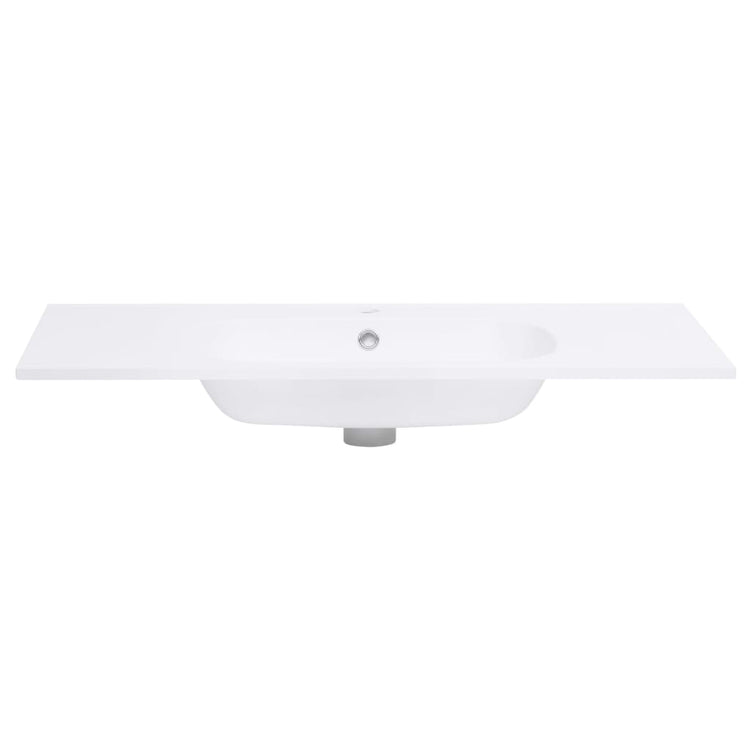VidaXL Wastafel inbouw 605x460x105 mm SMC wit