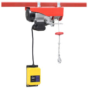 Vidaxl lier elektrisch draadloos afstandsbediening 1000 w 300 600 kg - afbeelding 3