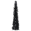 Vidaxl kunstkerstboom pop-up 120 cm pet zwart