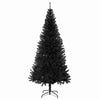 Vidaxl kunstkerstboom met standaard 180 cm pvc zwart