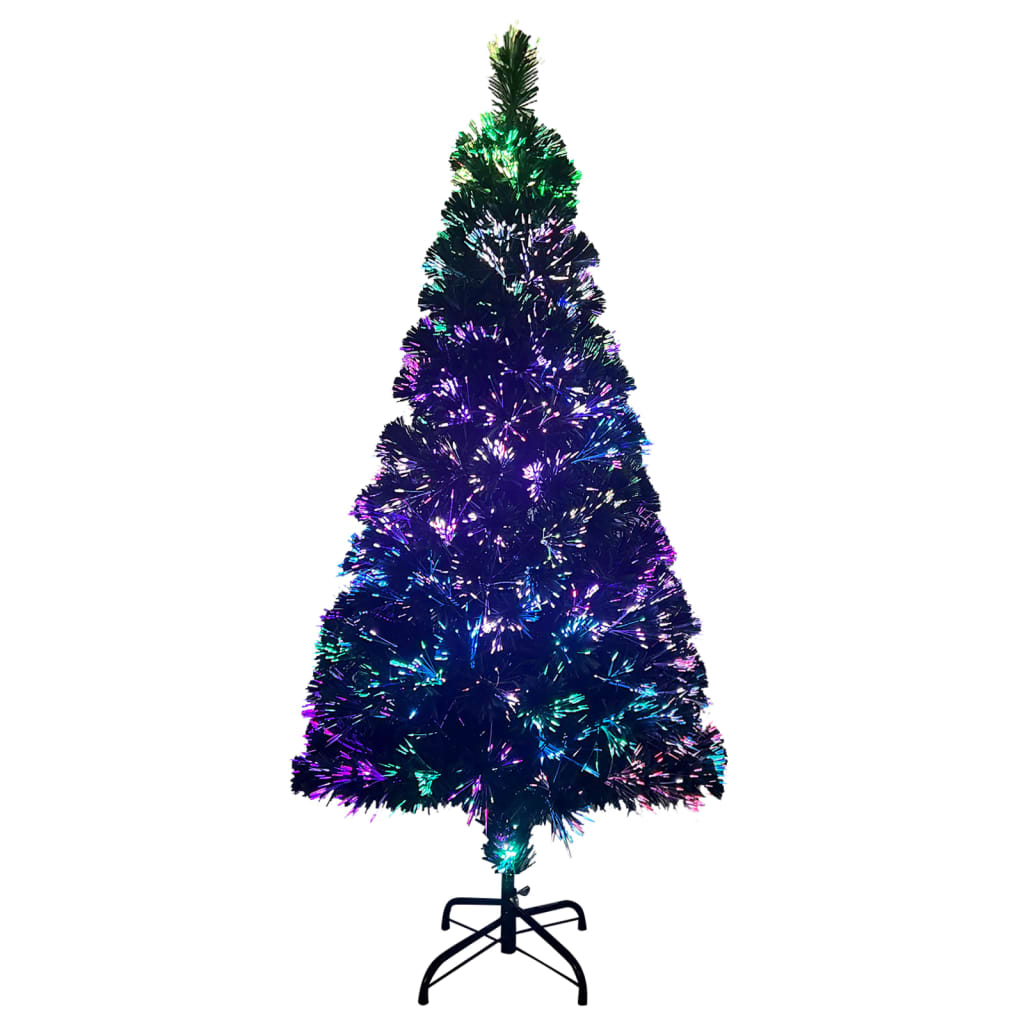 Vidaxl kunstkerstboom met standaard 150 cm glasvezel groen