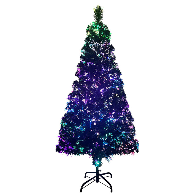Vidaxl kunstkerstboom met standaard 150 cm glasvezel groen