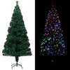 Vidaxl kunstkerstboom met standaard 180 cm glasvezel groen