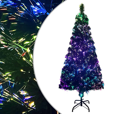 Vidaxl kunstkerstboom met standaard 240 cm glasvezel groen