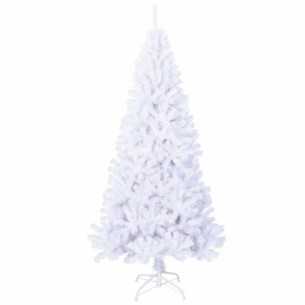 Vidaxl kunstkerstboom met dikke takken 180 cm pvc wit