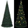 Vidaxl kunstkerstboom met verlichting pop-up 150 cm groen