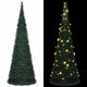 Vidaxl kunstkerstboom met verlichting pop-up 180 cm groen