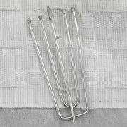 Vidaxl gordijnen linnen-look verduisterend haken 2 st 140x175 cm beige - afbeelding 3