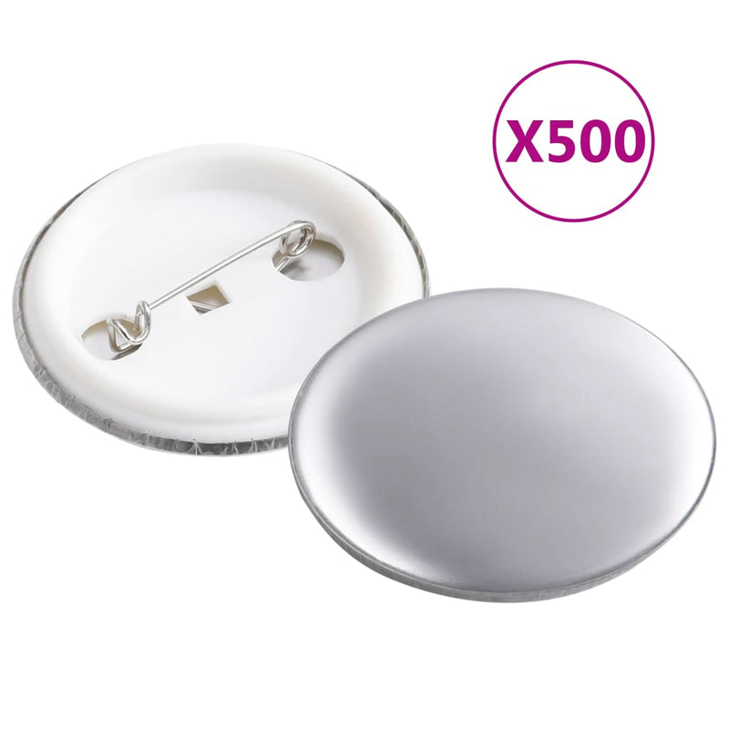 Vidaxl buttononderdelen 500 st 37 mm