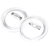 Vidaxl buttons met spelden 100 st 58 mm acryl
