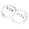 Vidaxl buttons met spelden 100 st 44 mm acryl