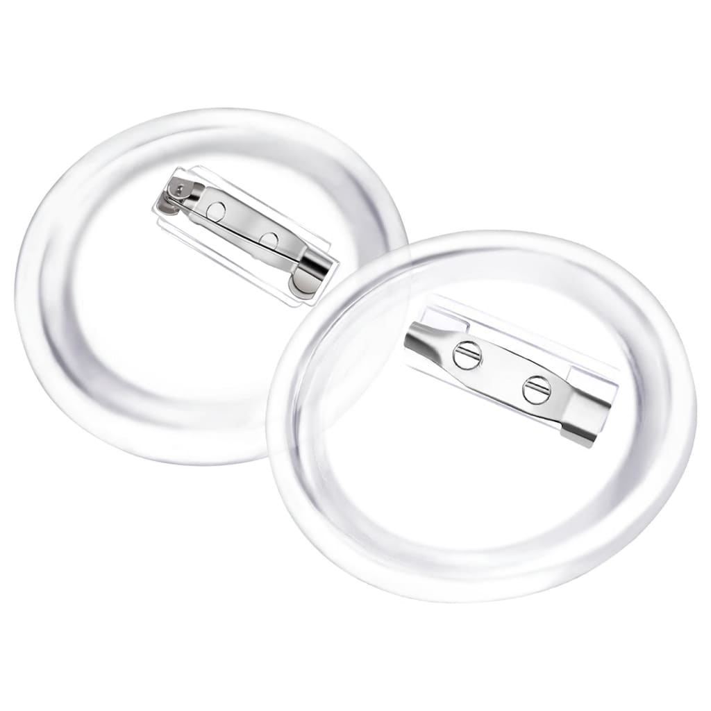 Vidaxl buttons met spelden 100 st 37 mm acryl