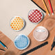 Vidaxl buttons met spelden 100 st 37 mm acryl