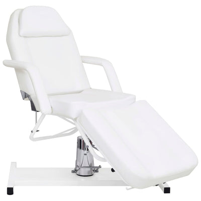 VidaXL Massagetafel 180x62x(87-112) cm wit