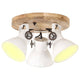 Vidaxl plafondlamp industrieel 25 w e27 42x27 cm wit