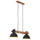 Vidaxl hanglamp industrieel 25 w e27 109 cm zwart
