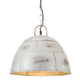 Vidaxl hanglamp industrieel vintage rond 25 w e27 31 cm zilverkleurig